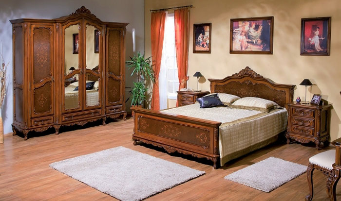 Stylový nábytek ložnice Kleopatra 